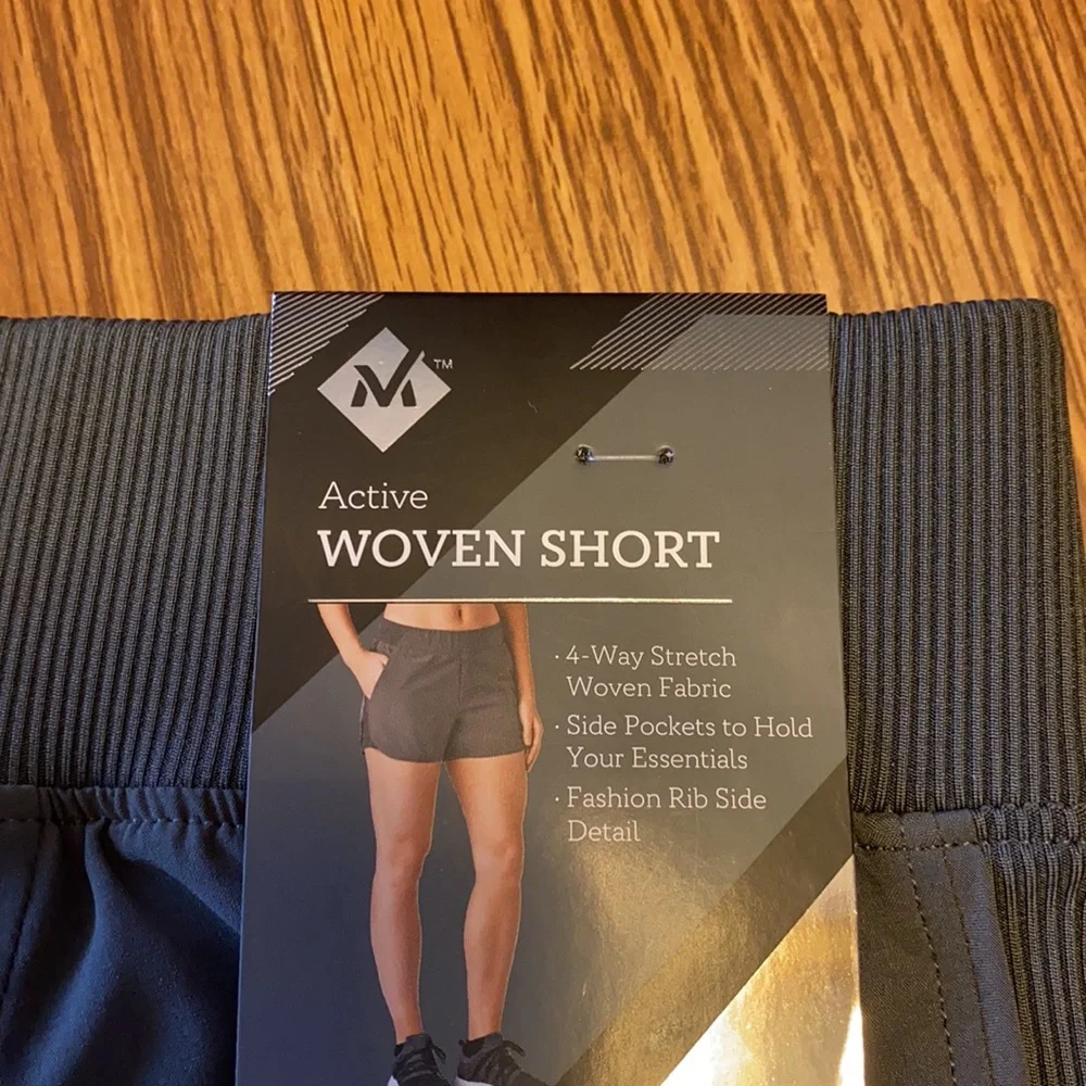 Gray Active Woven Womens shorts - Picture 2 of 6